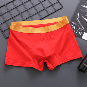 Soft, Breathable, Elastic Men's Boxer Shorts