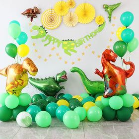 Dinosaur Theme Balloon Set for Boys' Birthday Party