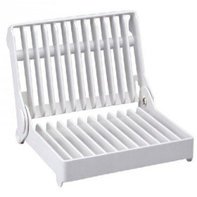Foldable Plastic Tray Drainer for Kitchen Storage