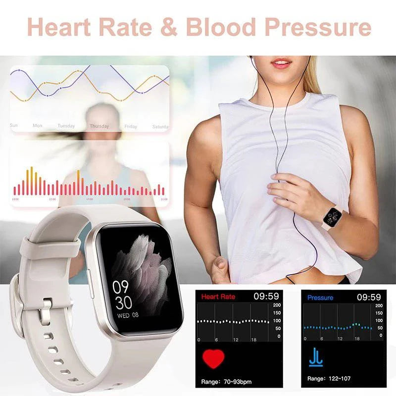 FitTrack™ Tracking Heart Rate Smart Watch - Joomcy