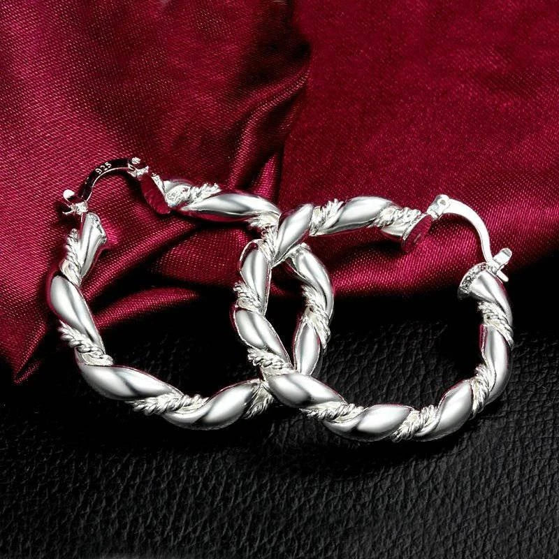 IronCrafts™ 925 Sterling Silver Hoop Earrings for Women - Joomcy