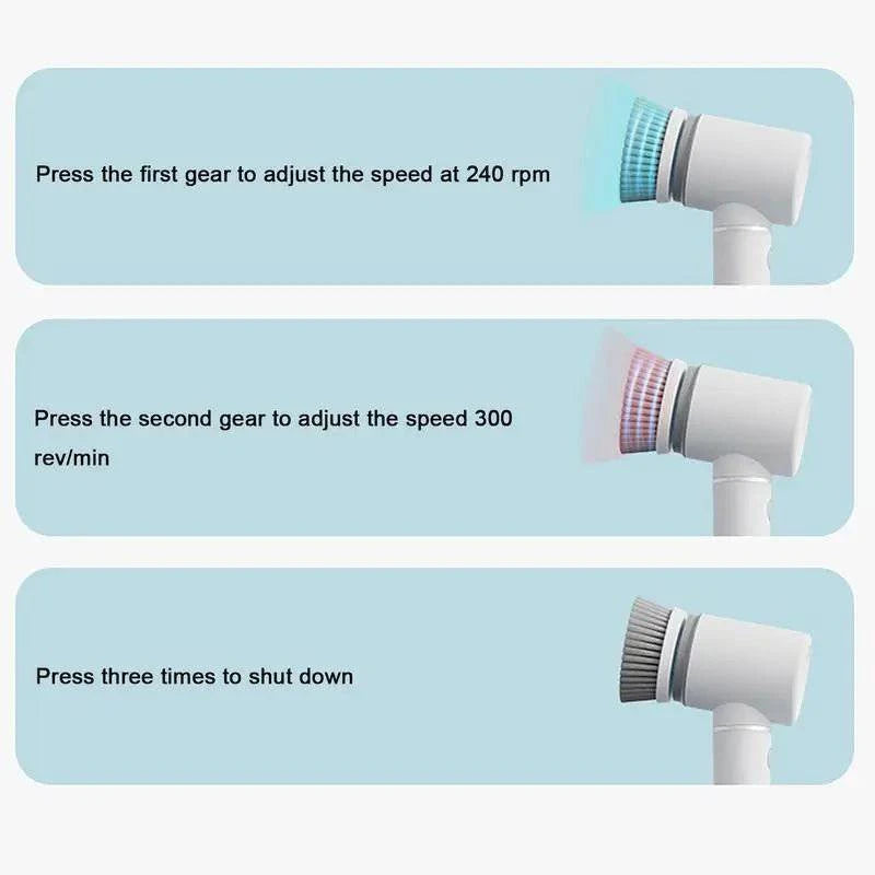 Kitchen Wireless Cleaning Brush - Joomcy
