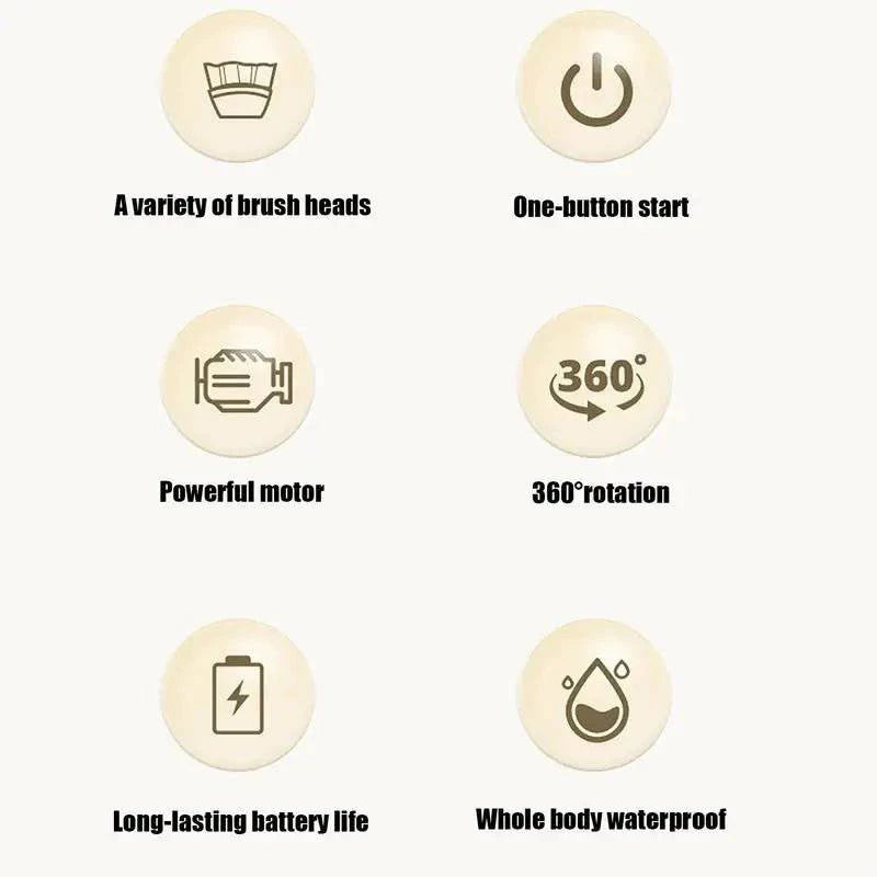 Kitchen Wireless Cleaning Brush - Joomcy