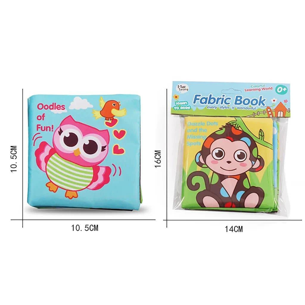 LearnFun™ 0-12 Months Baby Cloth Book for Intelligence Development - Joomcy