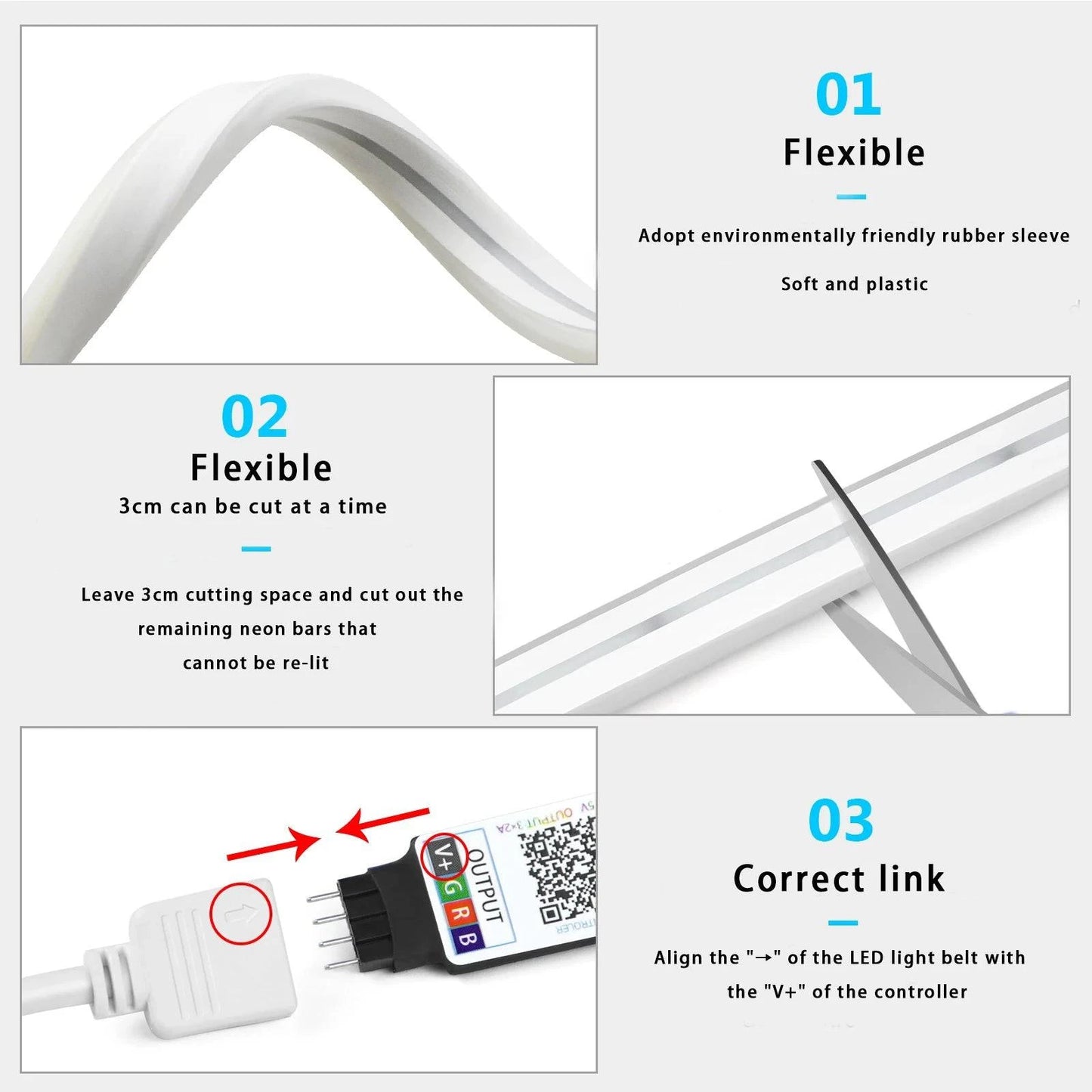 LEDSaber™ Smart RGB Neon LED Strip - Joomcy