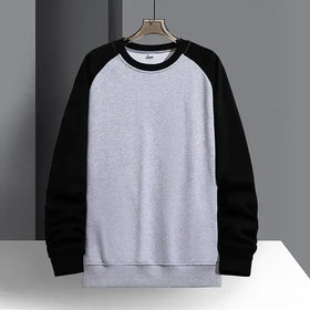 Loose Fit Casual Men's Hoodie with Raglan Sleeves 2023