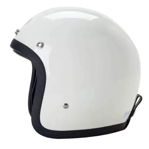 Low Profile Harley Motorcycle Helmet - Retro Biker Lid