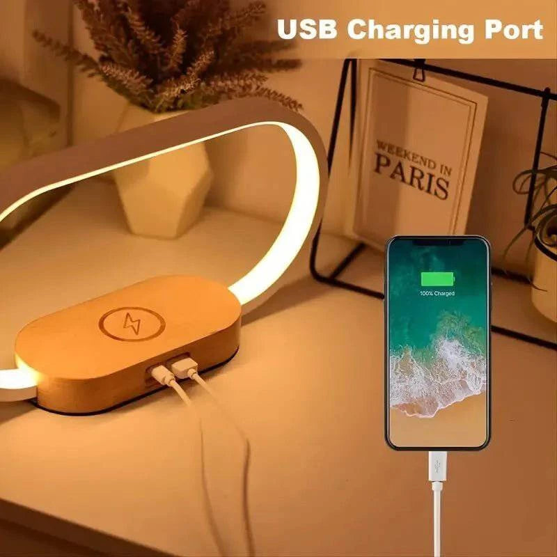 LuxLights™ Multifunction Wireless Charger Pad With Night Light - Joomcy