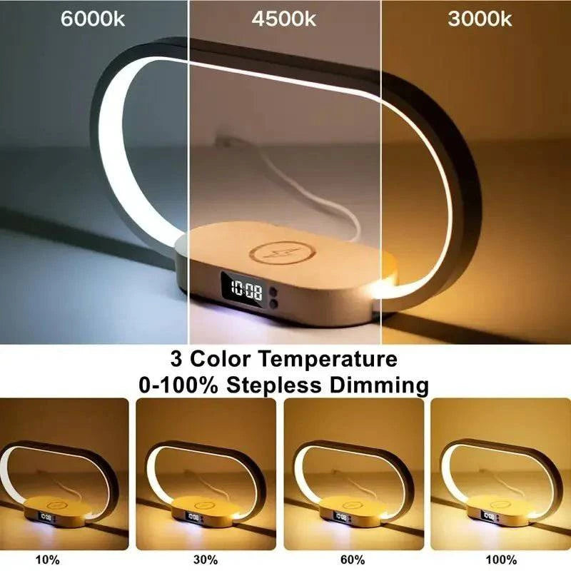 LuxLights™ Multifunction Wireless Charger Pad With Night Light - Joomcy