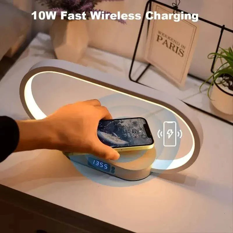 LuxLights™ Multifunction Wireless Charger Pad With Night Light - Joomcy