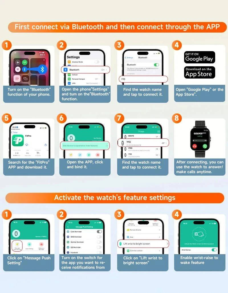 LuxMatch™ Wireless Smart Watch - Joomcy