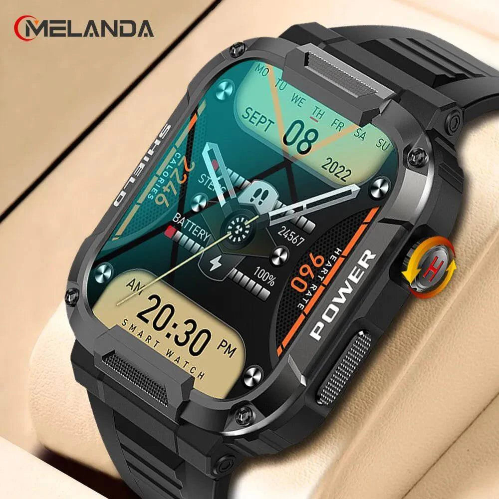 MELANDA™ Bluetooth Military Smart Watch - Joomcy