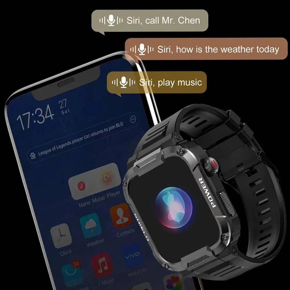 MELANDA™ Bluetooth Military Smart Watch - Joomcy
