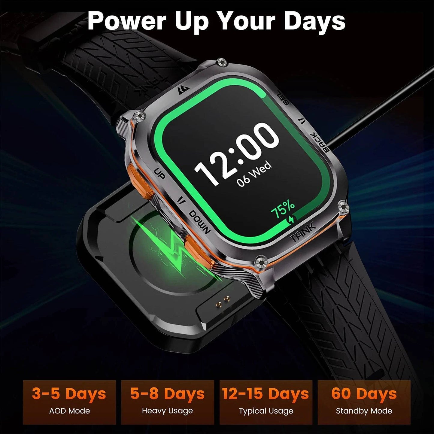 Men M3 Ultra GPS Smart Watch - Joomcy
