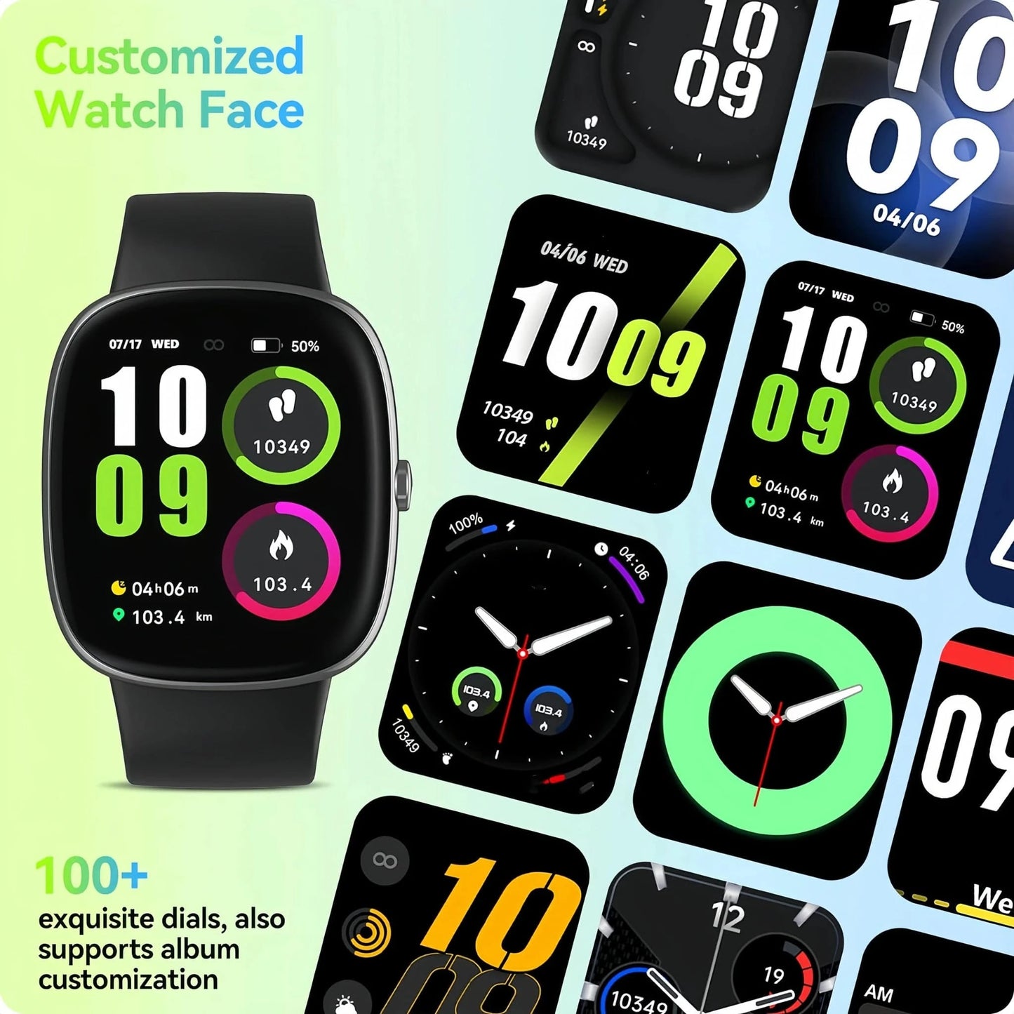 Men Sleep Tracking Counter Fitness Watch - Joomcy