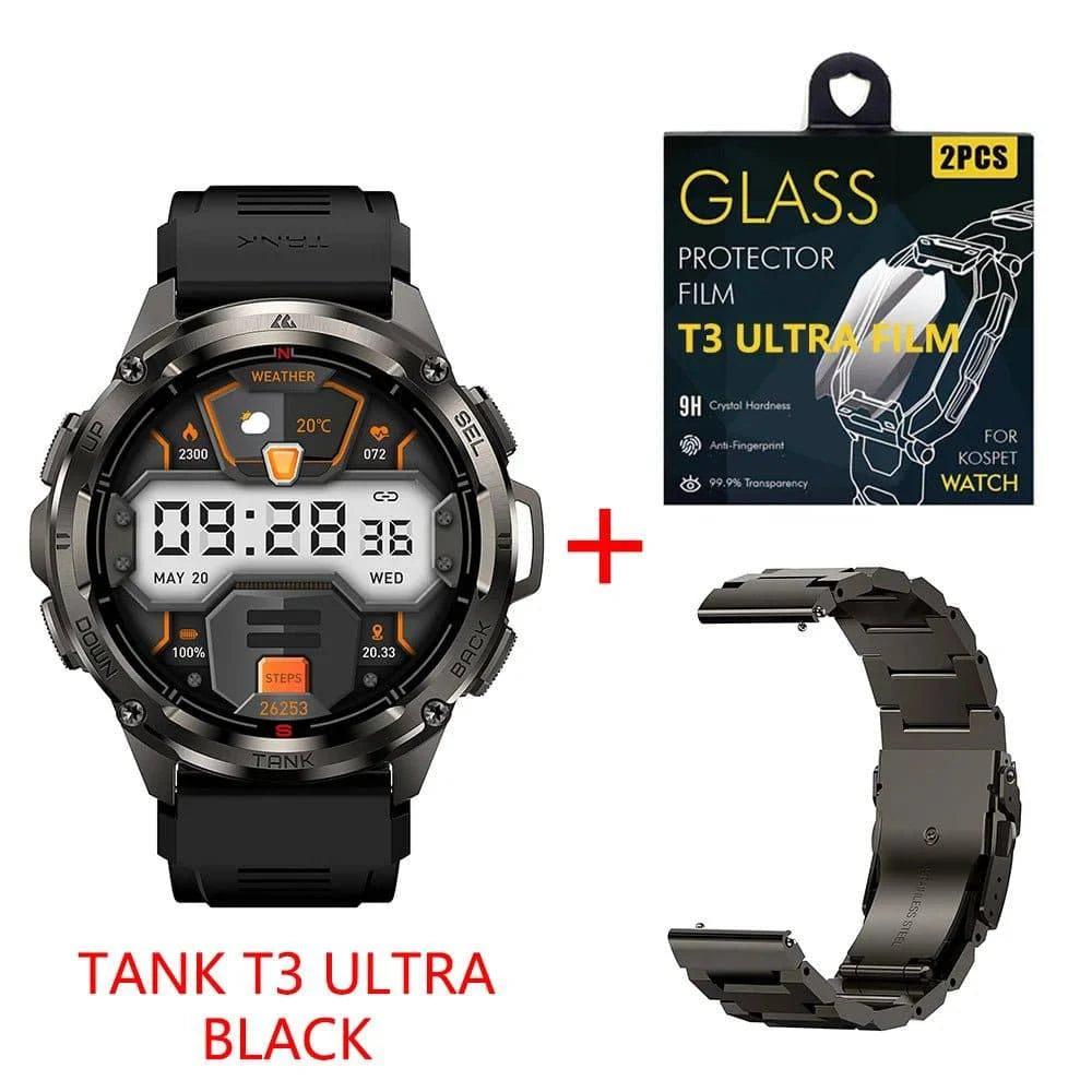 Men T3 Ultra GPS Waterproof Smart Watch - Joomcy