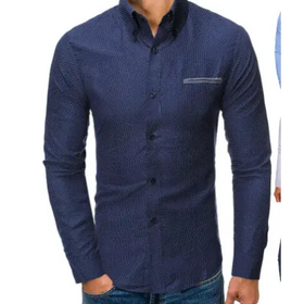 Men's Business Polka Dot Long Sleeve Shirt - Autumn Style