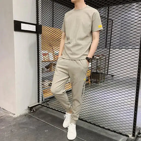 Men's Ice Silk Short Sleeve T-shirt for Sports