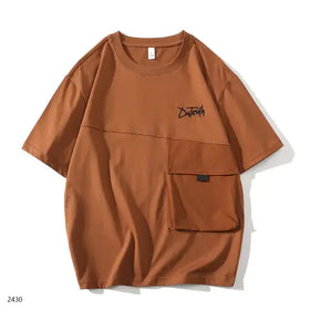 Men's Slim Fit Round Neck Short Sleeve T-Shirt