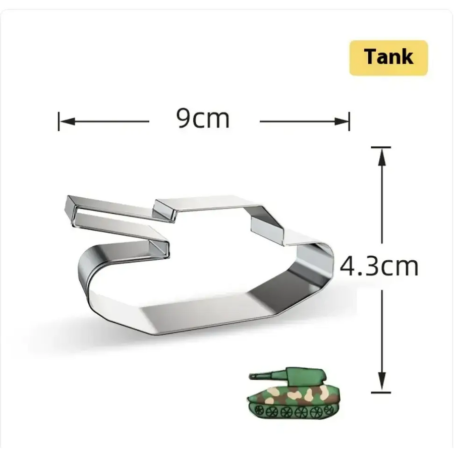 Military Shaped Cookie Cutter