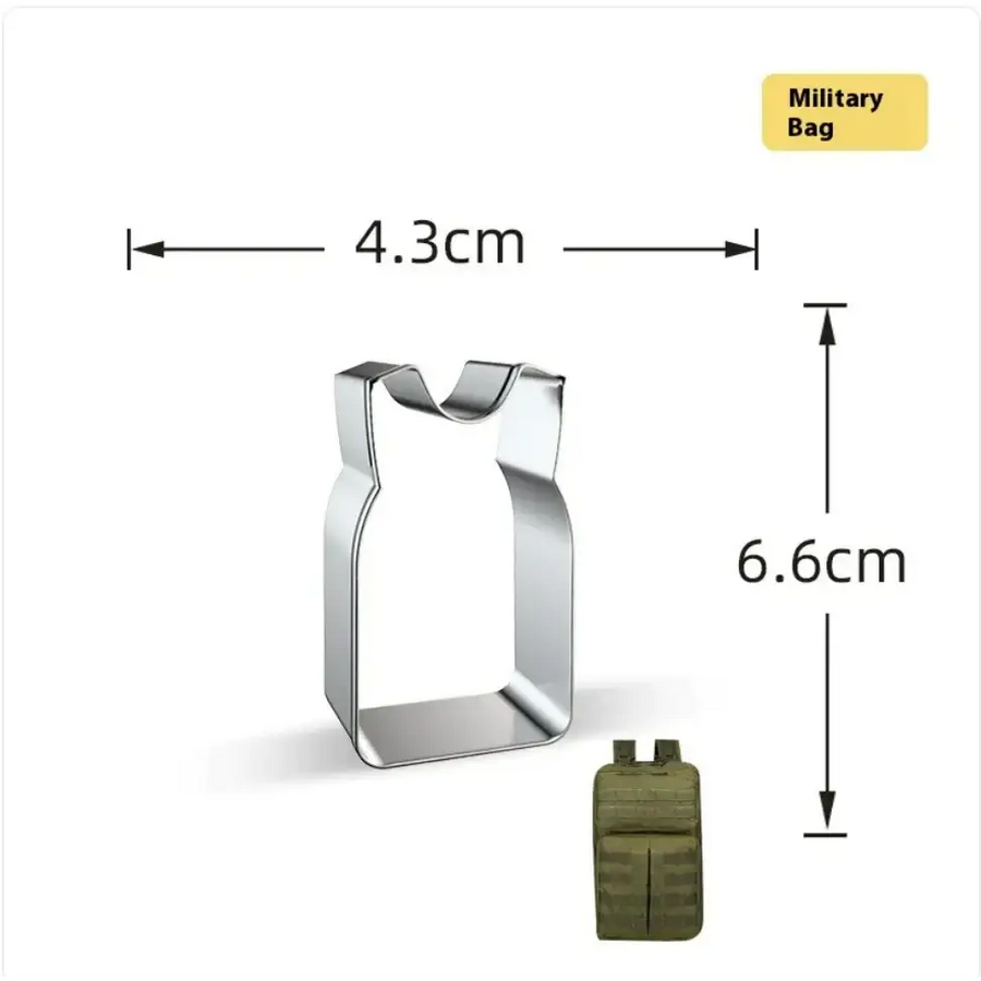 Military Shaped Cookie Cutter