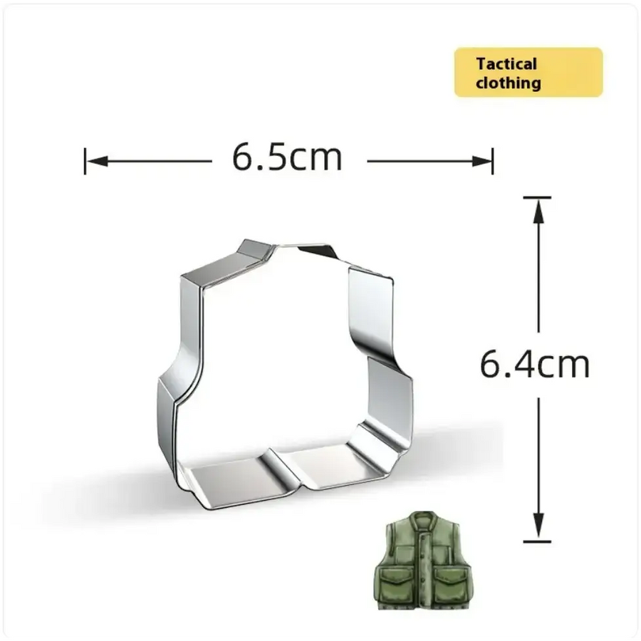 Military Shaped Cookie Cutter