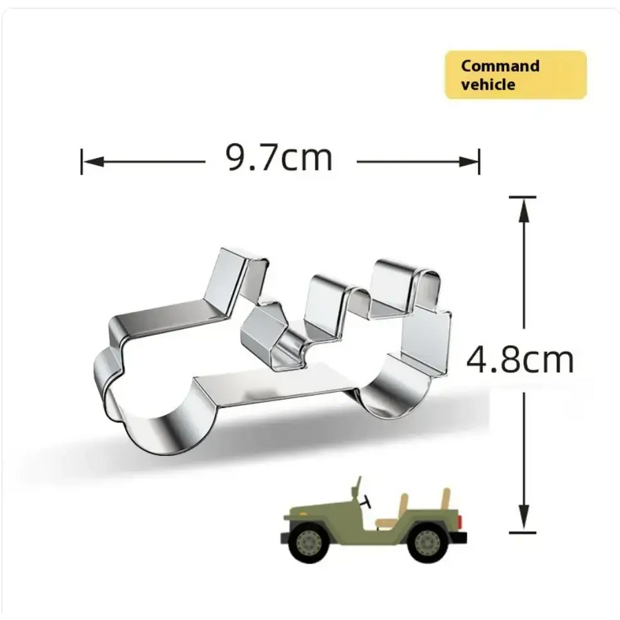 Military Shaped Cookie Cutter