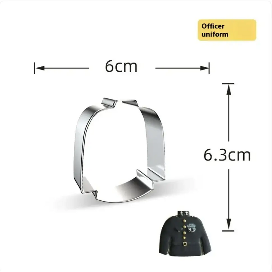 Military Shaped Cookie Cutter