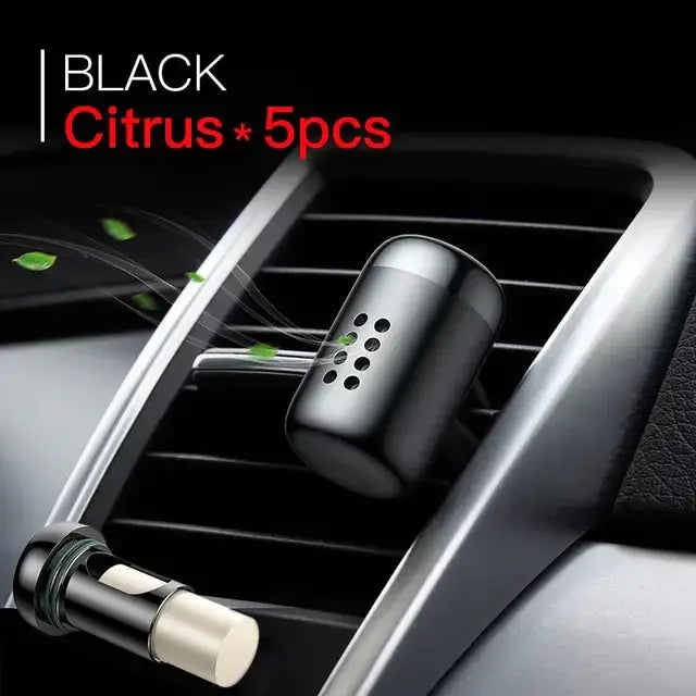 Mini Metal Car Air Purifier and Aromatherapy Diffuser