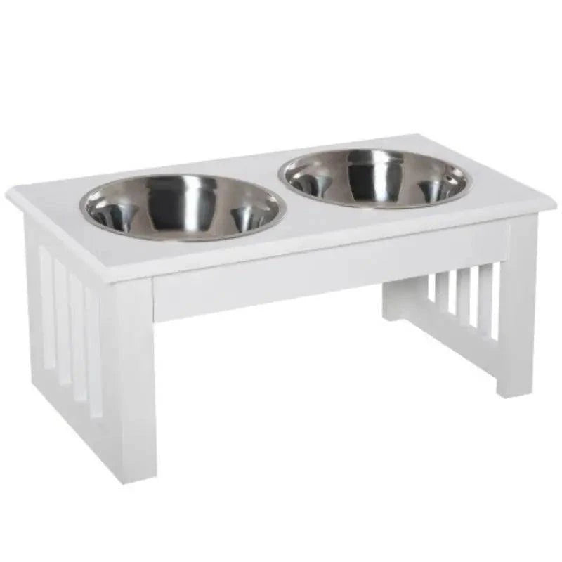 Modern Wooden Frame Feeding Bowl - Joomcy