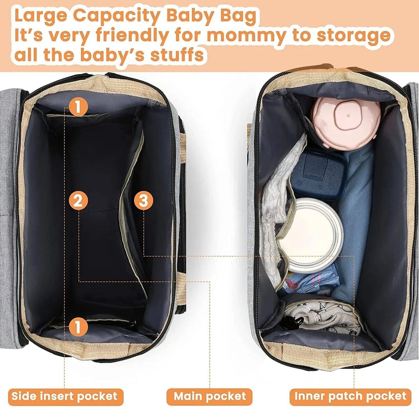MommyBag™ Folding Baby Bed Backpack - Joomcy