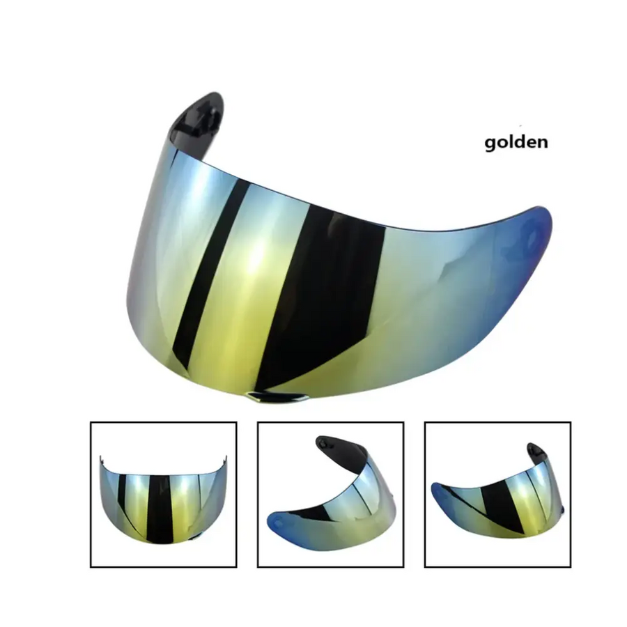 Motorcycle Helmet Visor - Reinforced Lens in 6 Colors