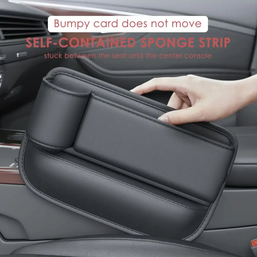 Multifunctional Car Seat Gap Organizer with Cup Holder