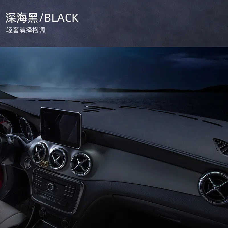 Car Dashboard Sunshade Pad - Leather Interior Accessory - Joomcy
