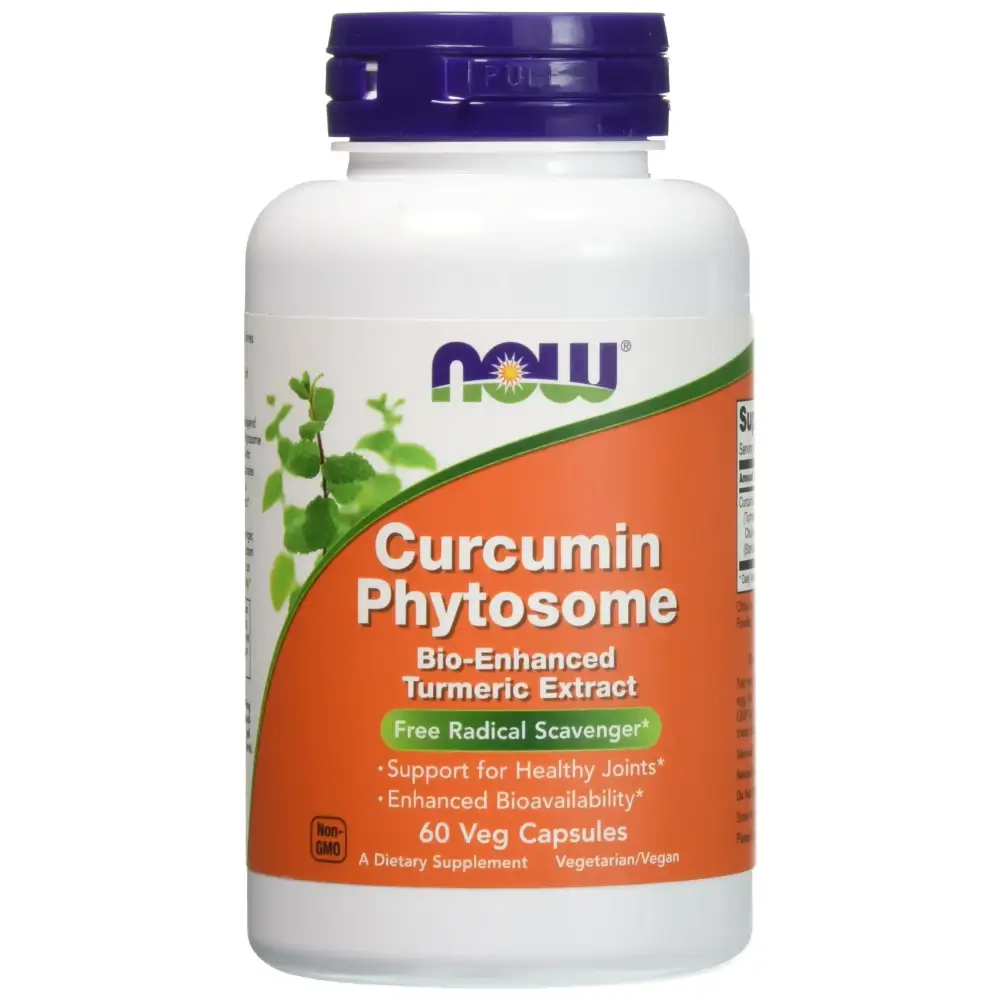Now Foods Curcumin Phytosome - 60 Vcaps 3 Pack