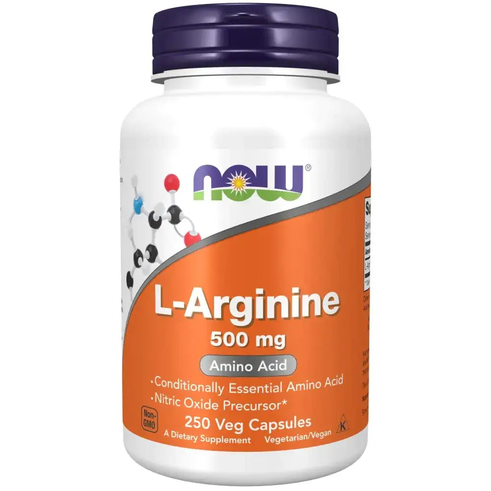 Now Foods L-Arginine 500 mg 250 Caps