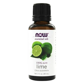 NOW Foods Lime Oil 1 Fluid Ounce (3 Pack)