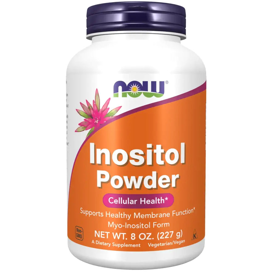 NOW Foods Supplements Inositol Powder Neurotransmitter Signaling* Cellular Health* 8-Ounce