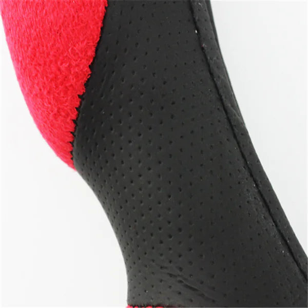 3D Suede Steering Wheel Cover - Joomcy