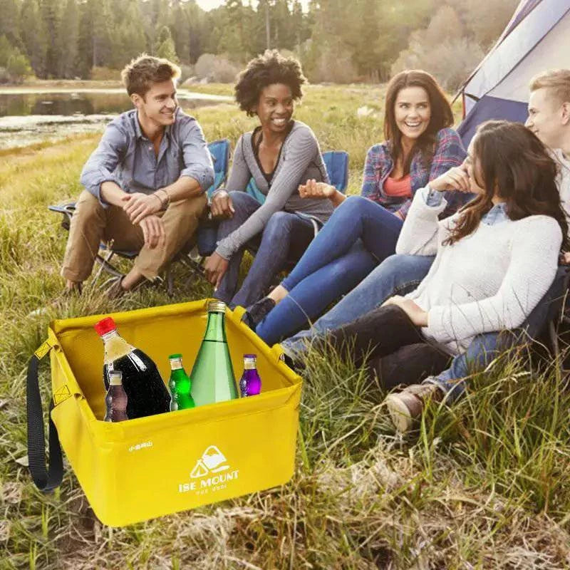 Outdoor Fishing Folding Square Bucket - Joomcy