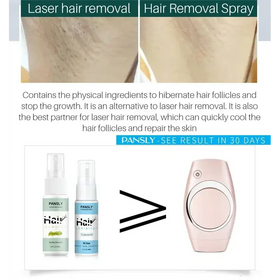 Pink handheld laser hair removal device with a circular button and silver accent ring.