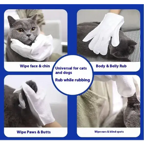 Pet Bath-Free Cleaning Gloves