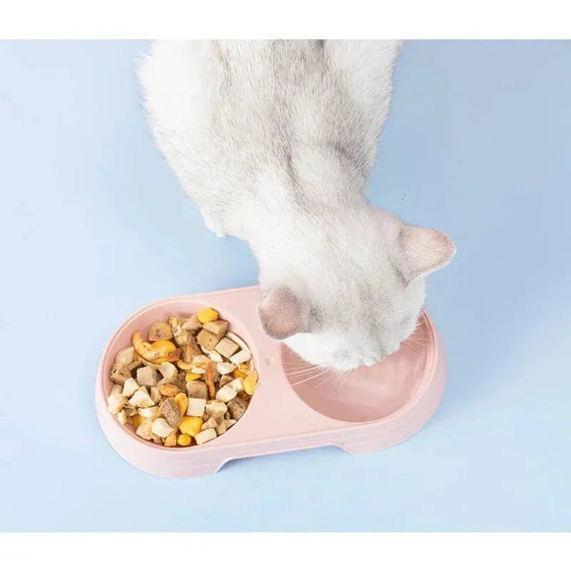 Pet Double Food Drinking Bowl - Joomcy