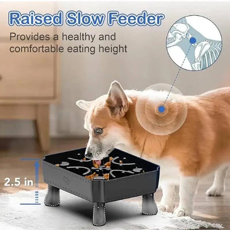 Pet Healthy Eating Slow Food Bowl - Joomcy