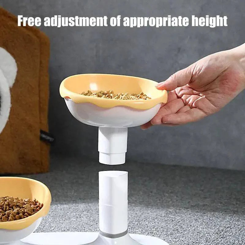 Pet Large Capacity Double Bowl Feeder - Joomcy