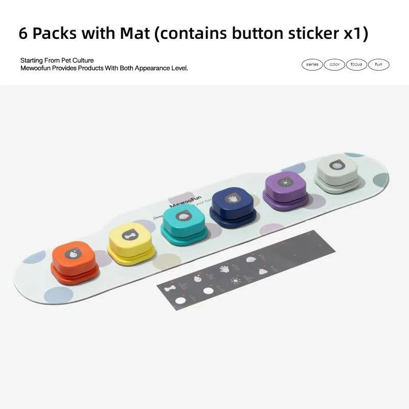 Pet Mewoofun Voice Recording Button Toy - Joomcy