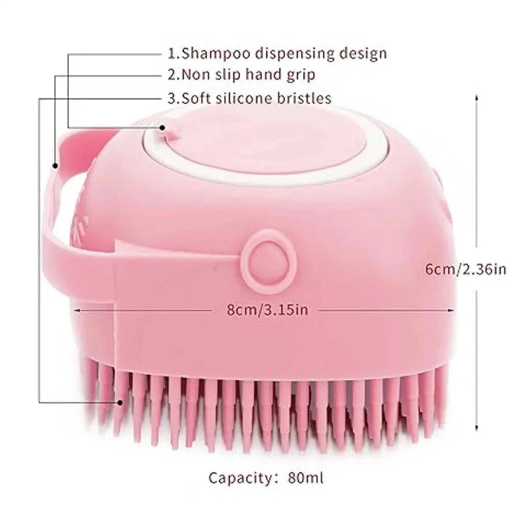 Pet Multi-Functional Bath Massage Brush - Joomcy