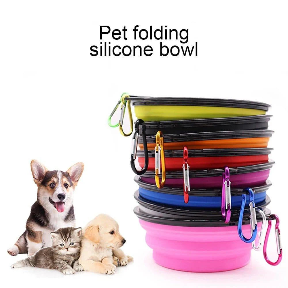 Pet Silicone portable Compact Bowl - Joomcy