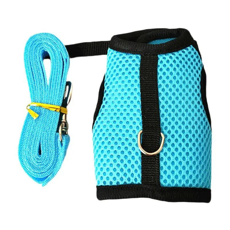 Pet Soft Mesh Vest Leashes Set - Joomcy