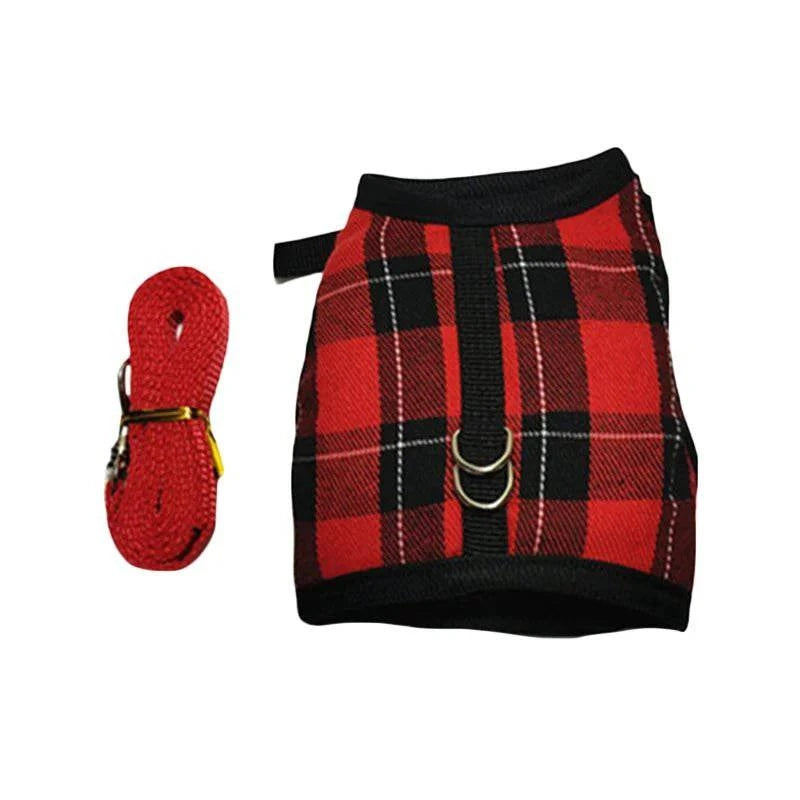 Pet Soft Mesh Vest Leashes Set - Joomcy